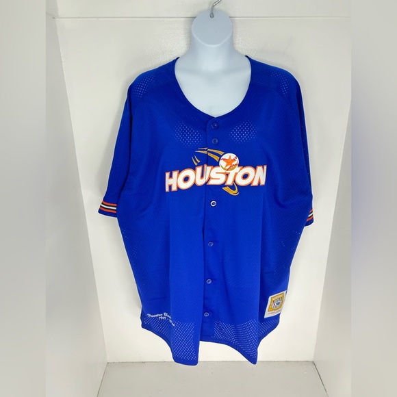 Headgear Classics Houston Black Eagles Jersey‎ Size 7XL Negro League Baseball - Picture 2 of 16